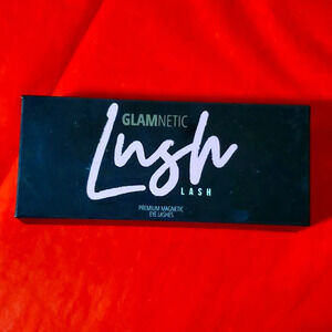 Glamnetic lush magnetic lashes black NWT in box